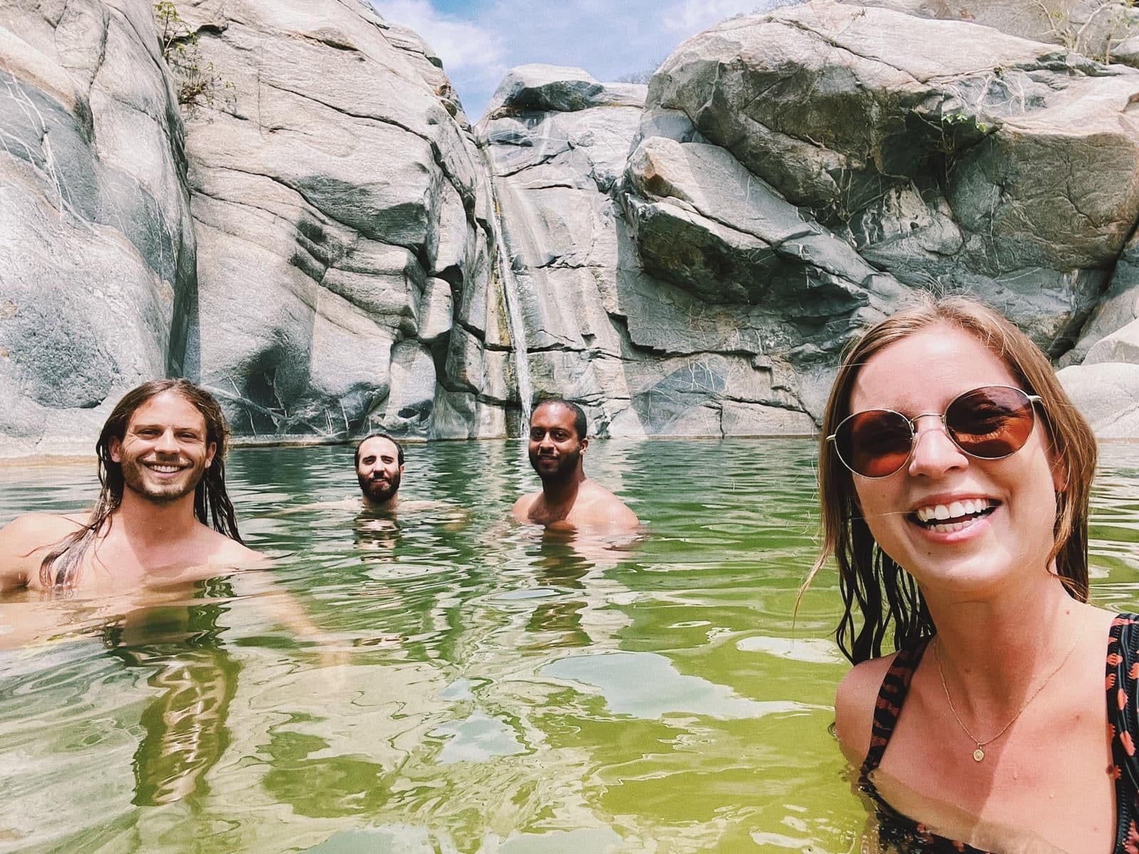 Hiking in Sierra Laguna + Sol de Mayo Waterfall