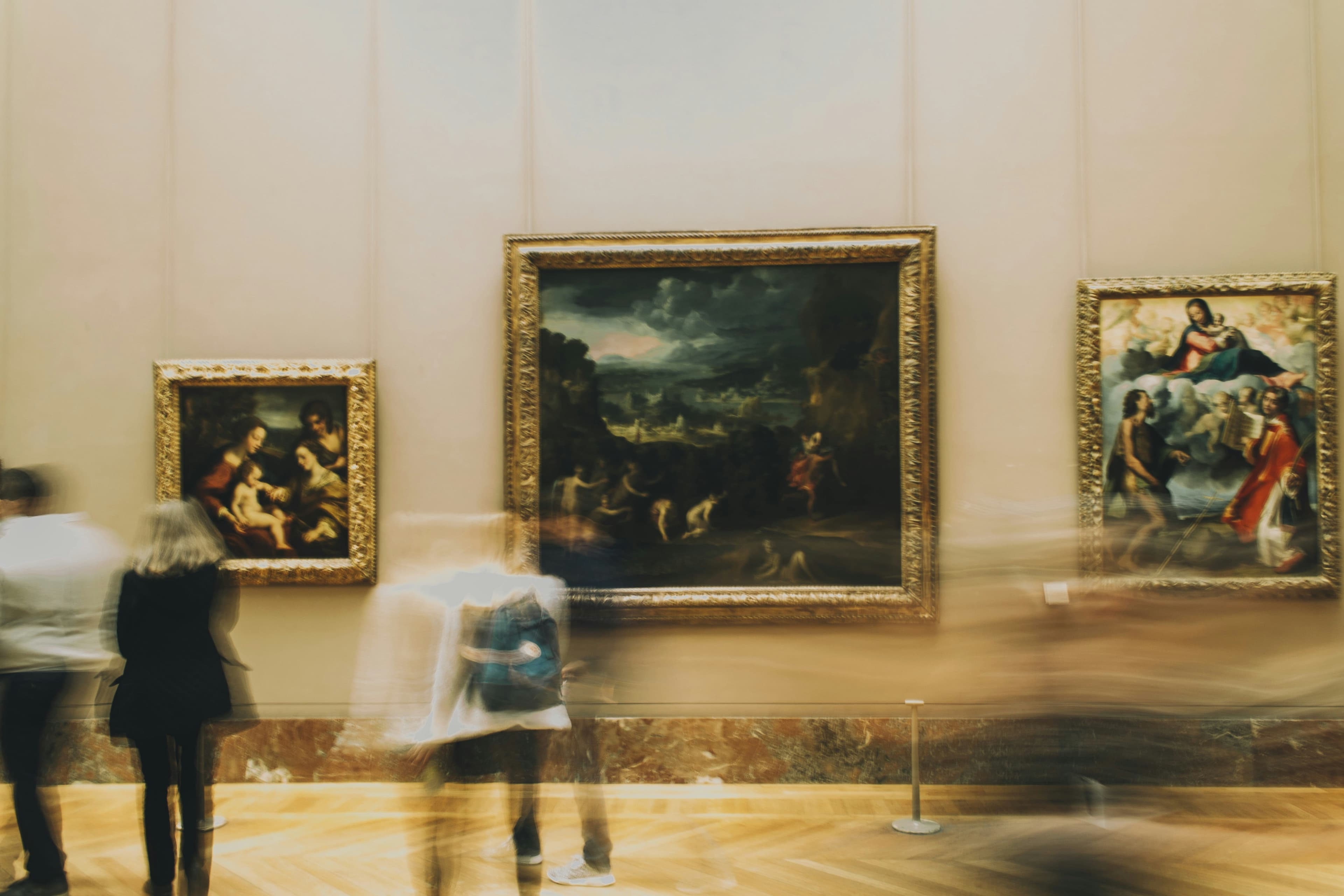 Gallery hopping