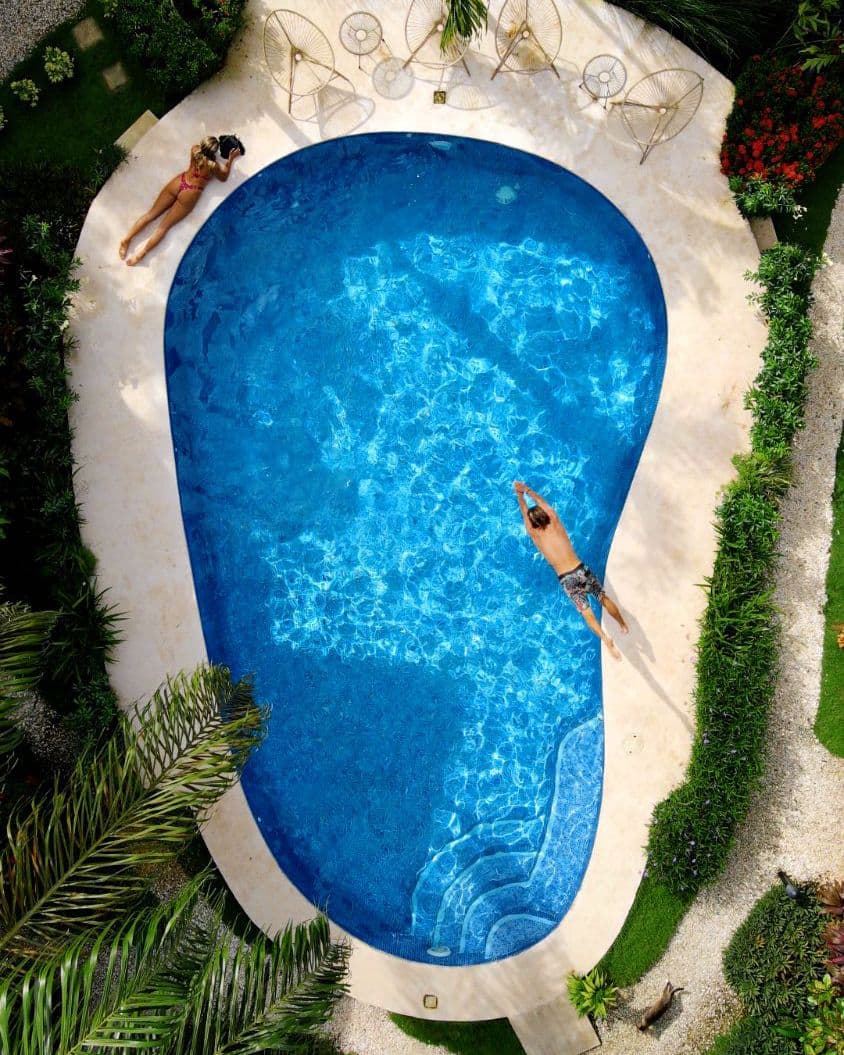 Chilling by the Pool