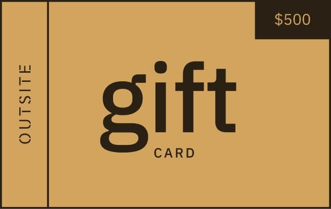 500$ Outsite Gift Card