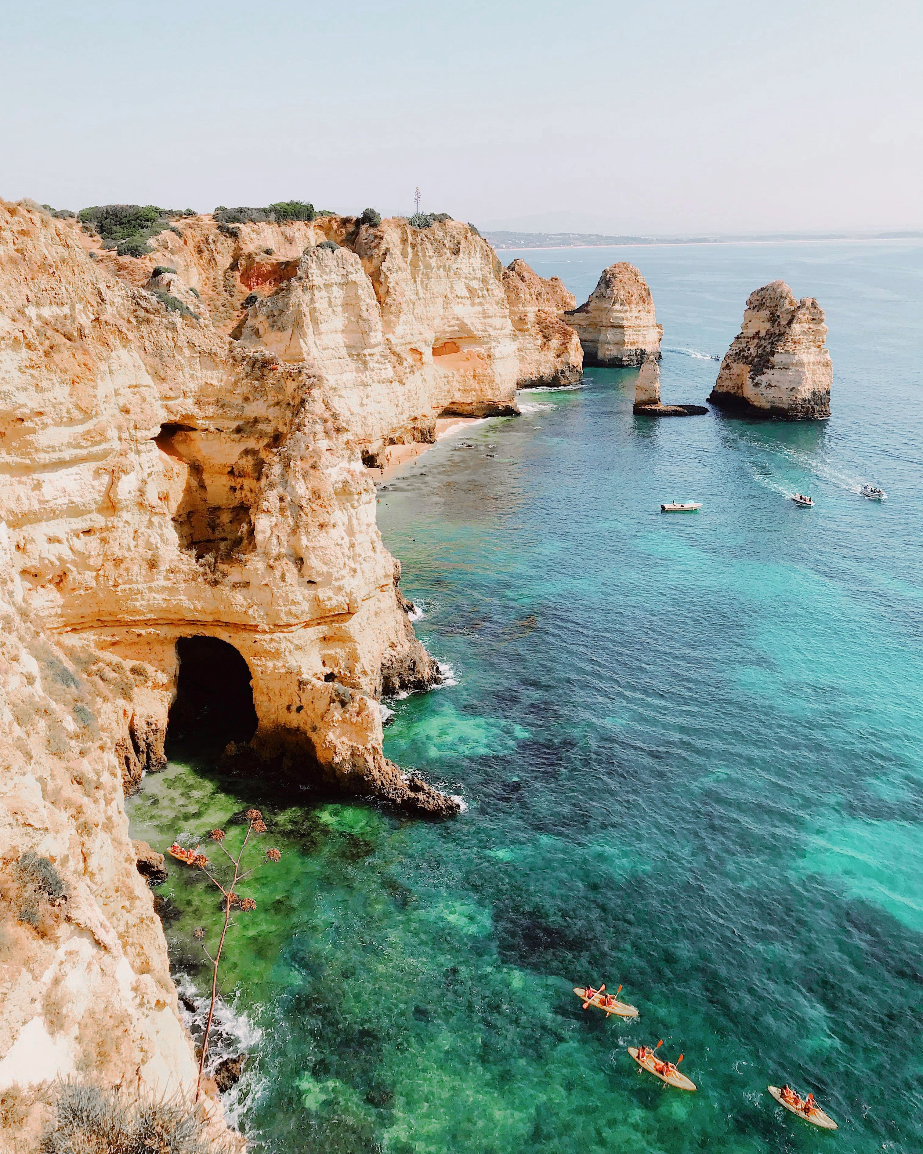Promenade sur la falaise jusqu'à Ponta Ruiva