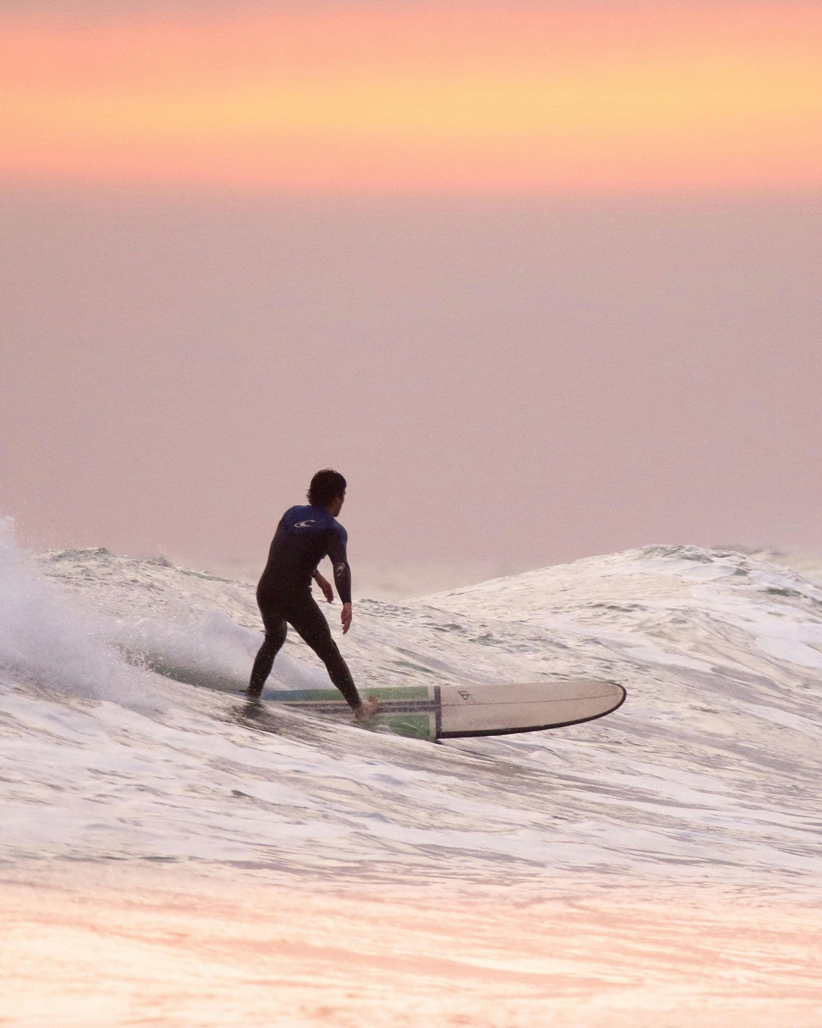 Sunset Surf at Echo Beach