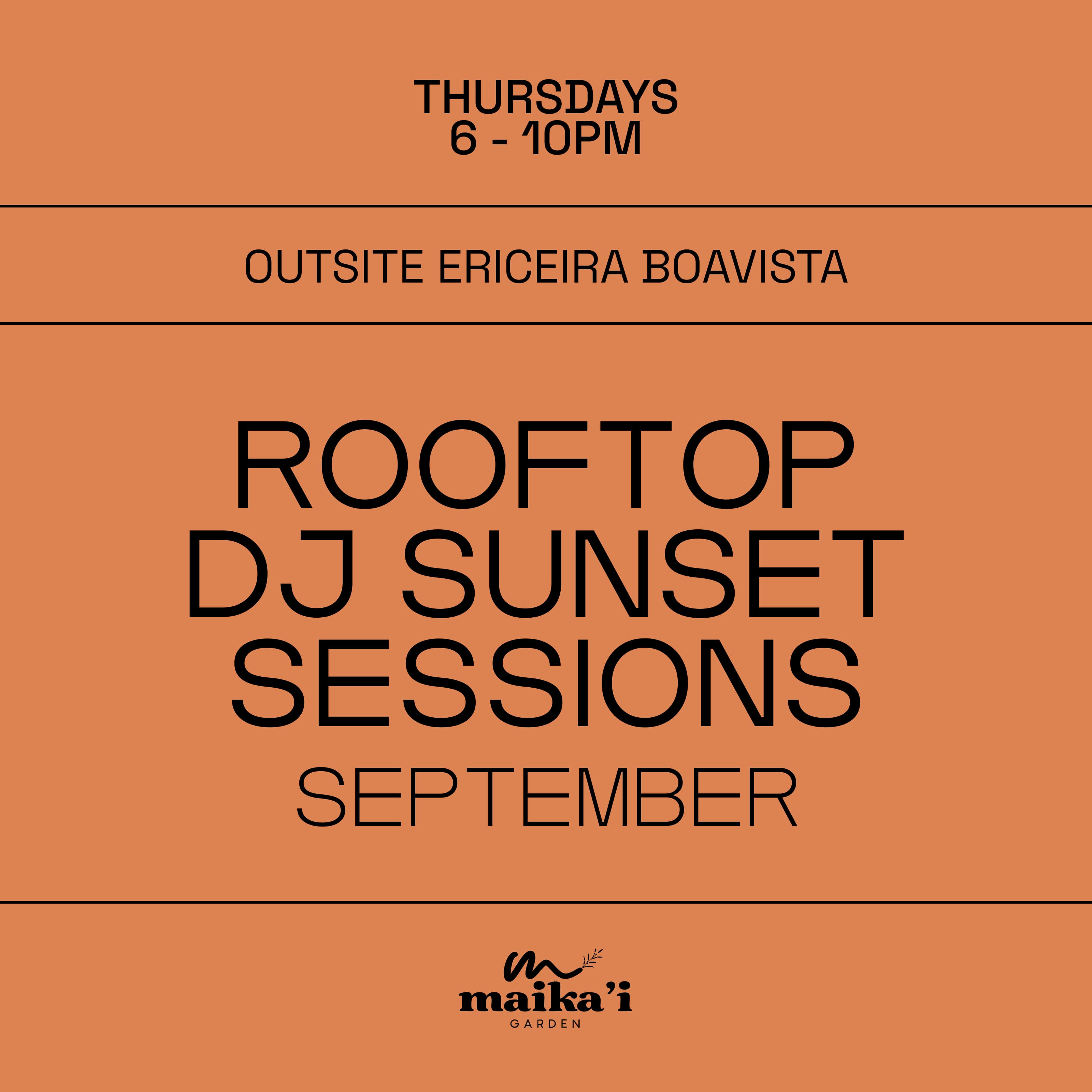 Rooftop DJ Sunset Session at Outsite Boavista
