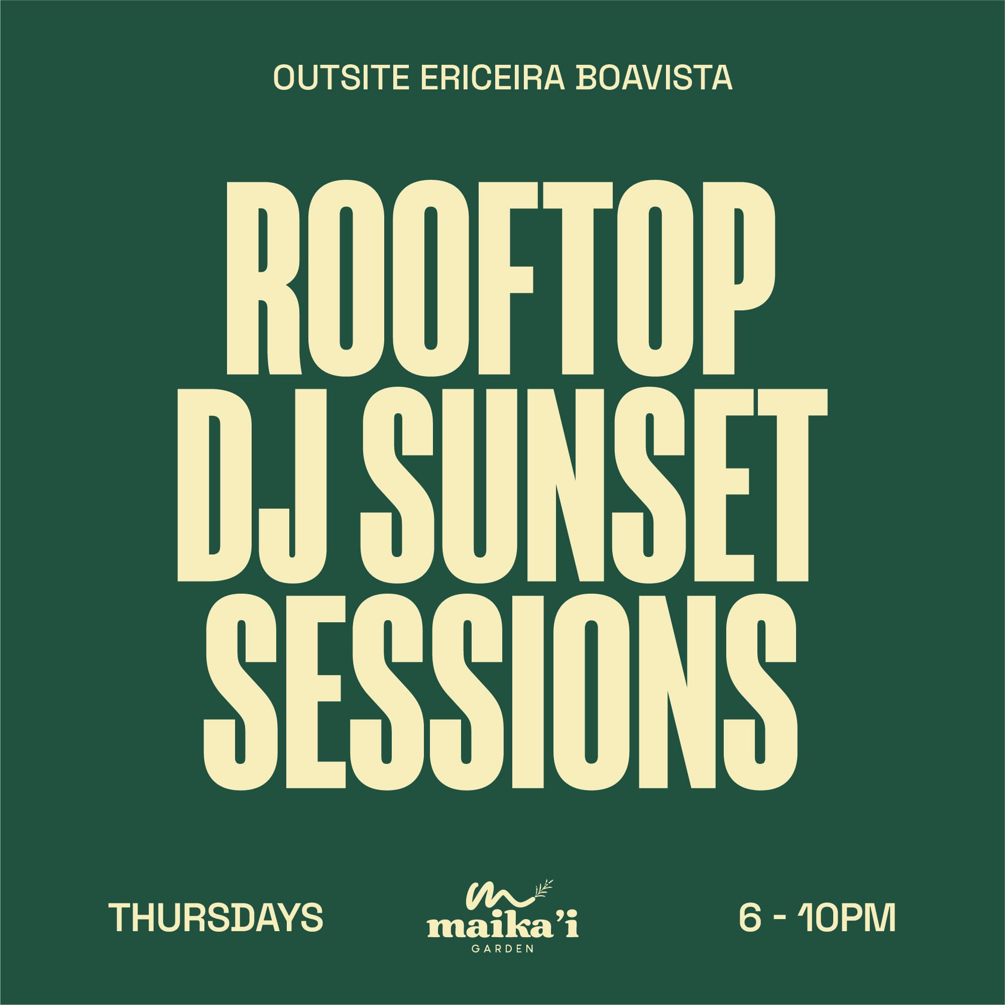 Rooftop DJ Sunset Session at Outsite Boavista