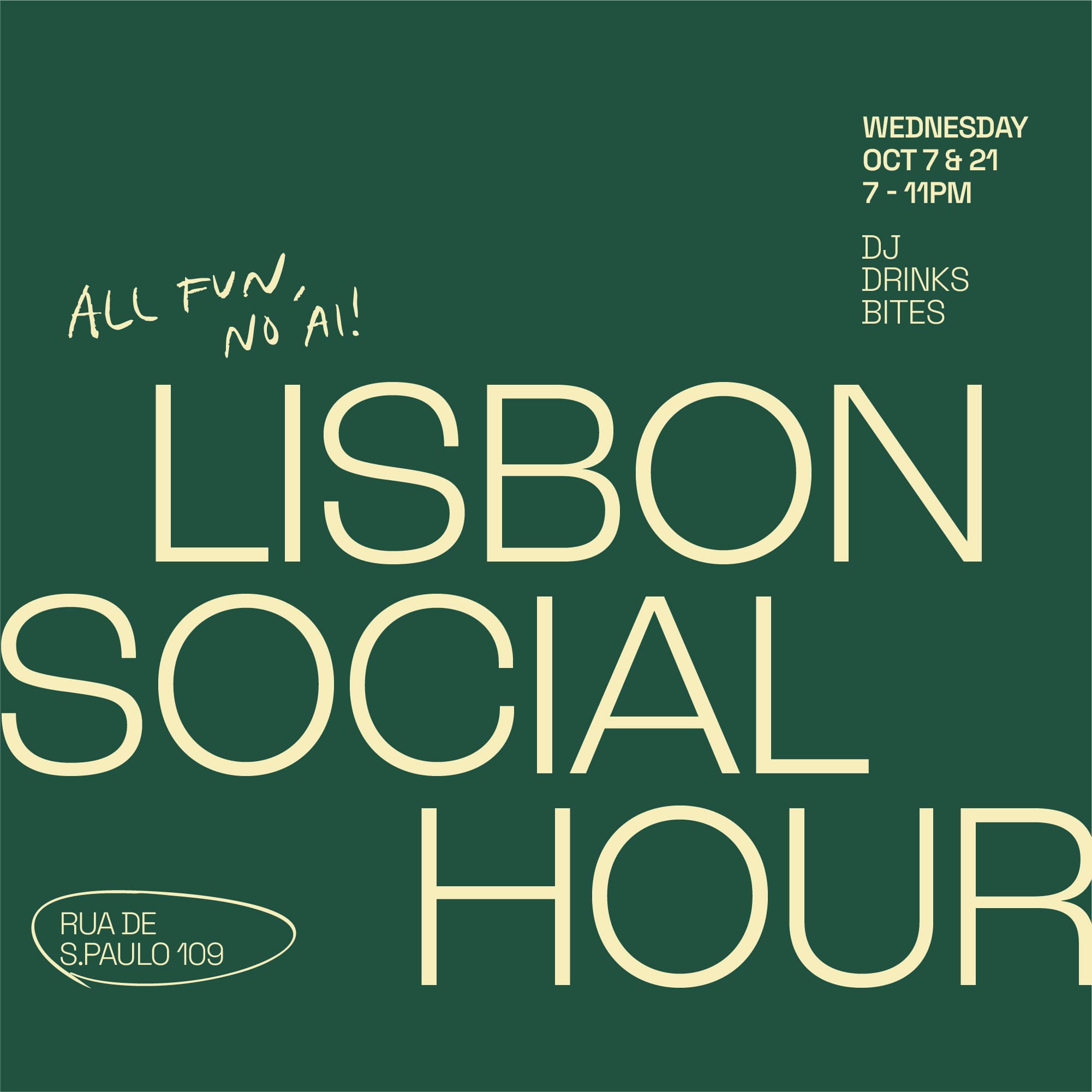 Social Hour Lisboa at Outsite